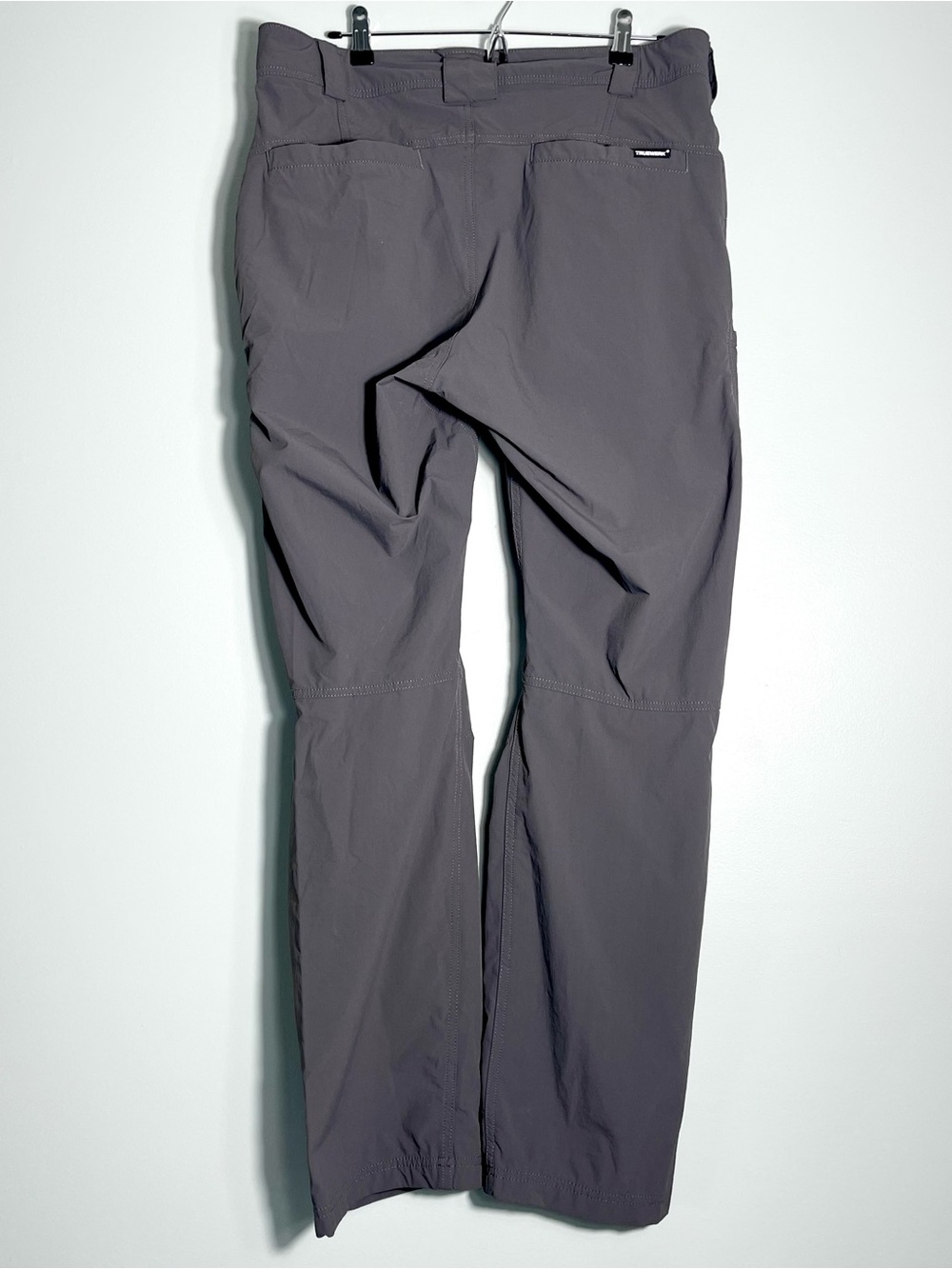 TRUEWERK T1 Women's Workpants Gray Zip Pockets Workwear Stretch Size 14 Long - Picture 2 of 13